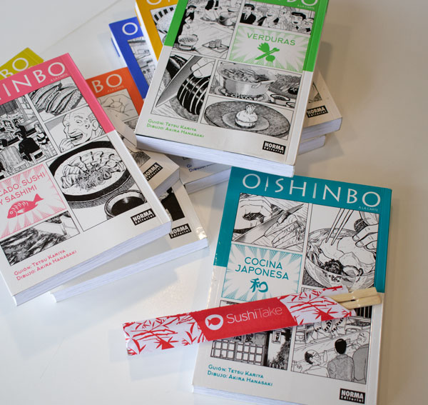 Libros comics Oishinbo, Volúmenes del 1 al 7